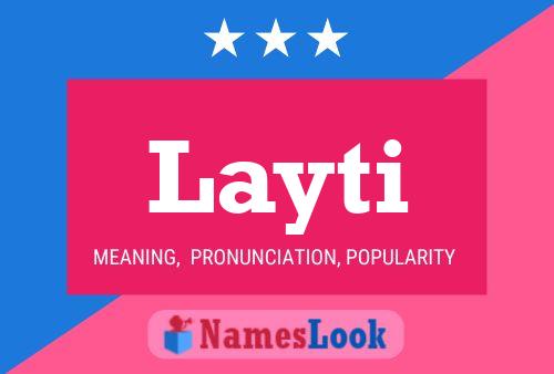 Póster del nombre Layti