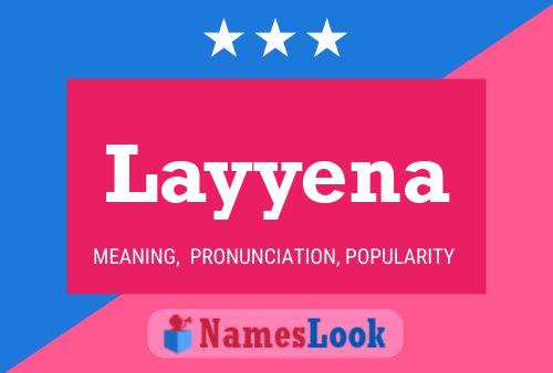 Póster del nombre Layyena