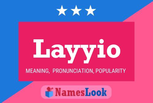 Póster del nombre Layyio