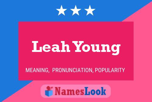 Póster del nombre Leah Young