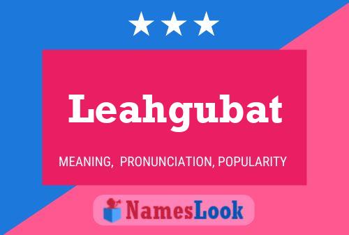 Póster del nombre Leahgubat