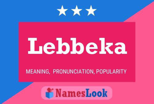 Póster del nombre Lebbeka