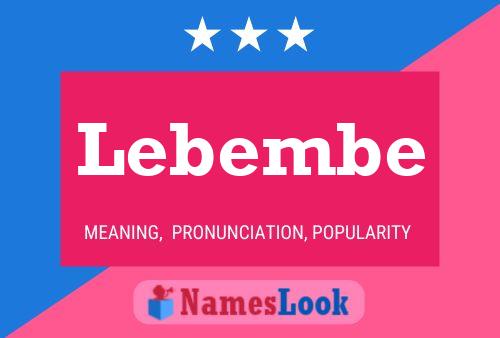 Póster del nombre Lebembe