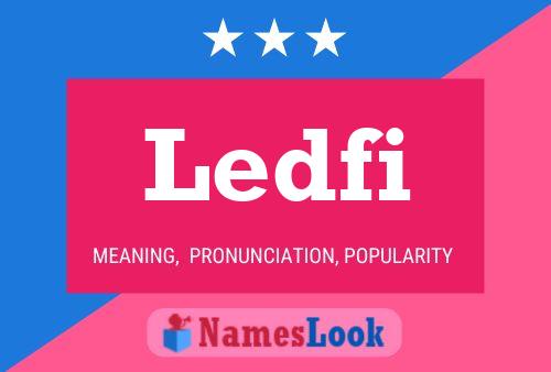 Póster del nombre Ledfi