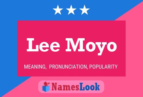 Póster del nombre Lee Moyo