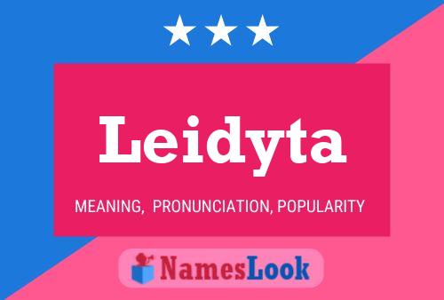 Póster del nombre Leidyta