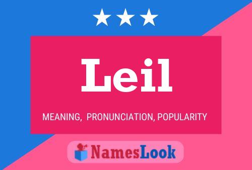 Póster del nombre Leil