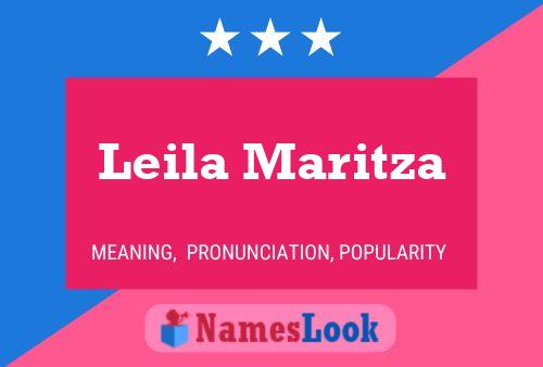 Póster del nombre Leila Maritza