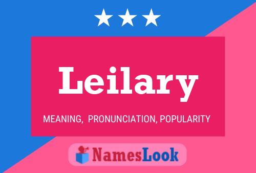 Póster del nombre Leilary