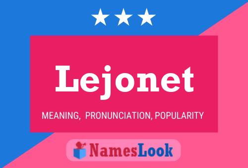 Póster del nombre Lejonet