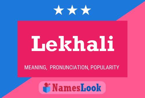 Póster del nombre Lekhali