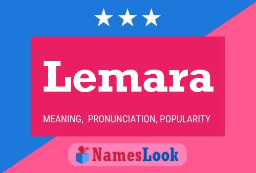 Póster del nombre Lemara