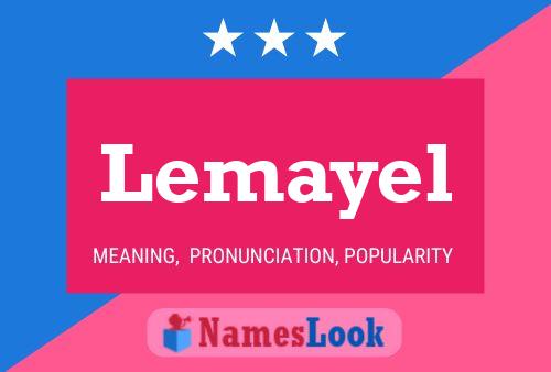 Póster del nombre Lemayel