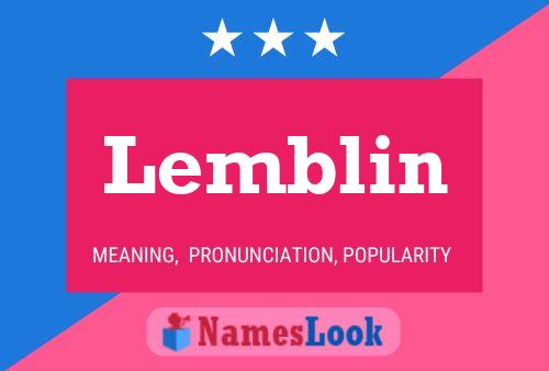 Póster del nombre Lemblin