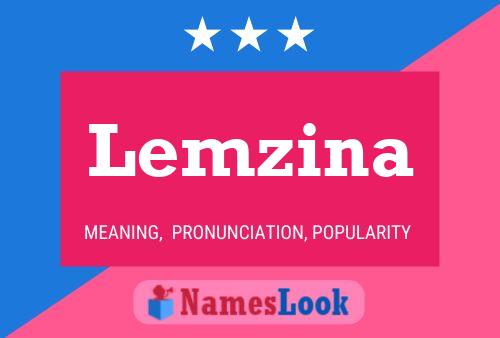 Póster del nombre Lemzina