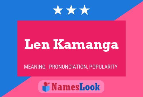 Póster del nombre Len Kamanga