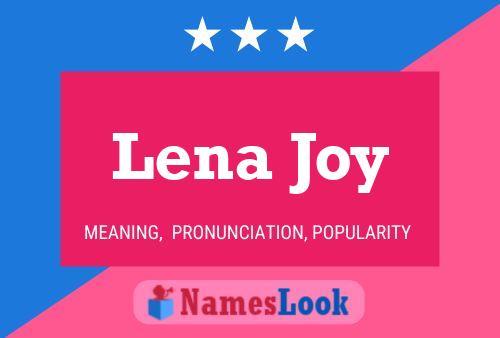 Póster del nombre Lena Joy