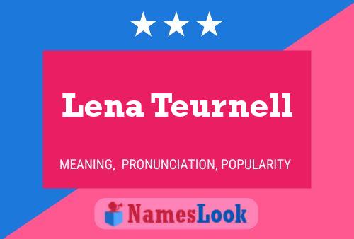 Póster del nombre Lena Teurnell