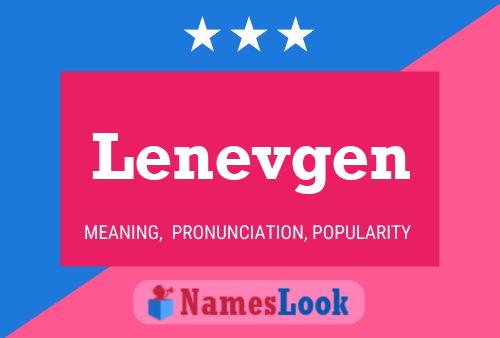 Póster del nombre Lenevgen