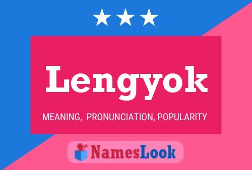 Póster del nombre Lengyok