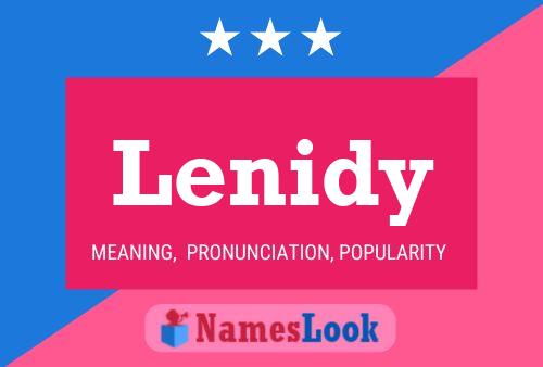 Póster del nombre Lenidy