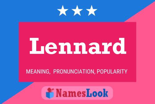 Póster del nombre Lennard