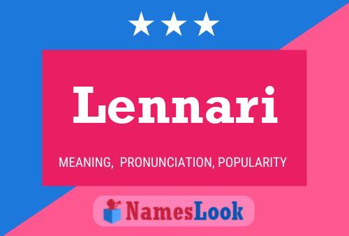 Póster del nombre Lennari