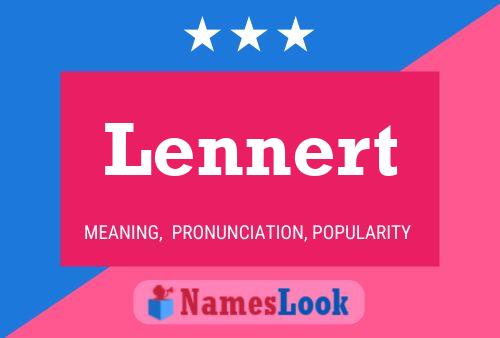 Póster del nombre Lennert