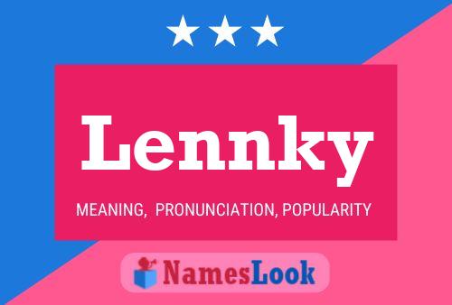 Póster del nombre Lennky