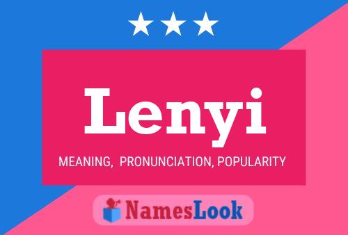 Póster del nombre Lenyi