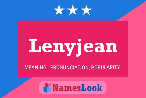 Póster del nombre Lenyjean