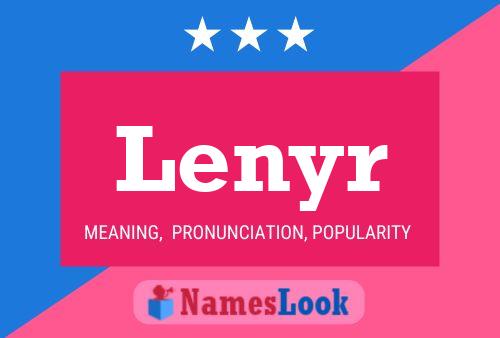 Póster del nombre Lenyr