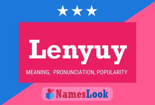 Póster del nombre Lenyuy