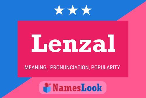 Póster del nombre Lenzal