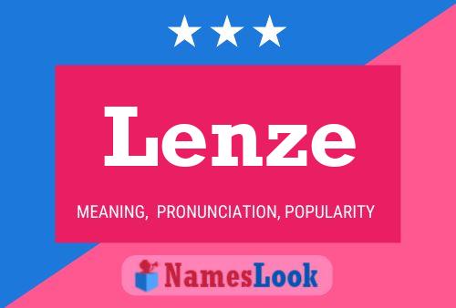 Póster del nombre Lenze