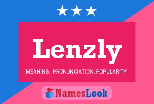 Póster del nombre Lenzly