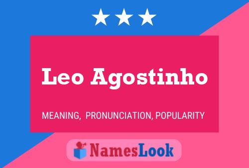 Póster del nombre Leo Agostinho