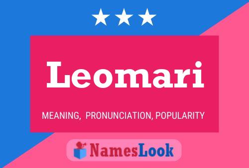 Póster del nombre Leomari