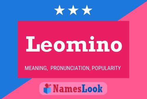 Póster del nombre Leomino