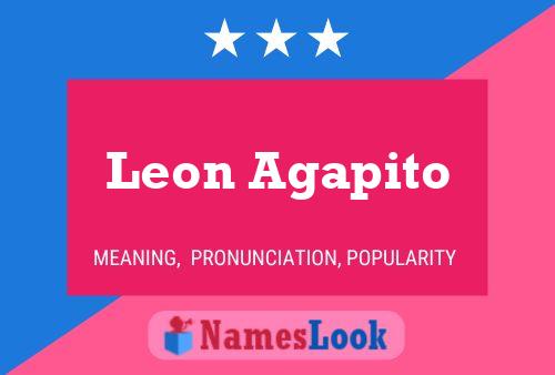 Póster del nombre Leon Agapito