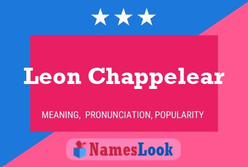 Póster del nombre Leon Chappelear