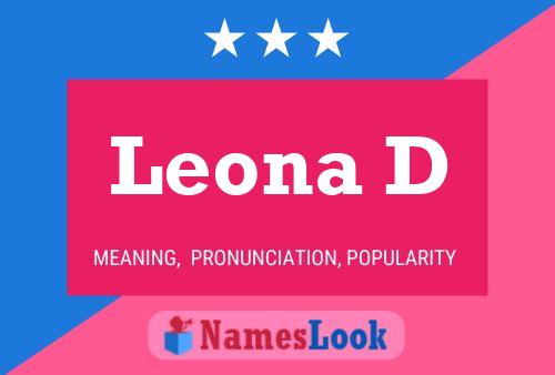 Póster del nombre Leona D