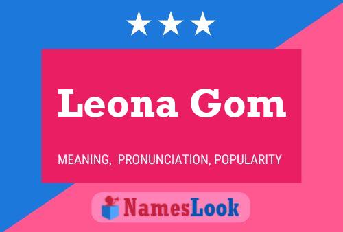 Póster del nombre Leona Gom