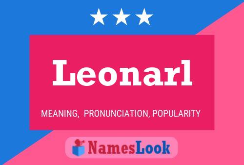 Póster del nombre Leonarl