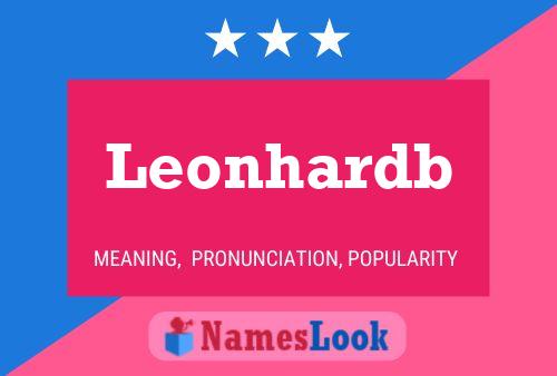 Póster del nombre Leonhardb