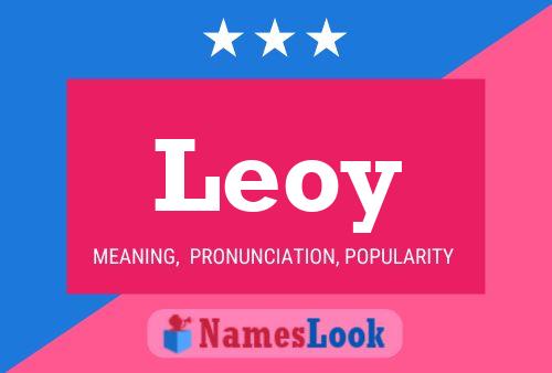 Póster del nombre Leoy