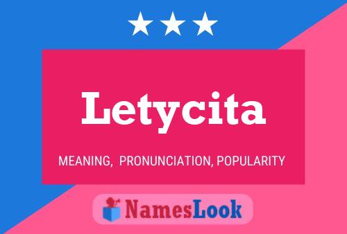 Póster del nombre Letycita