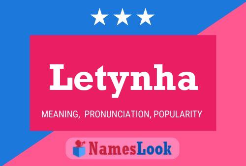 Póster del nombre Letynha