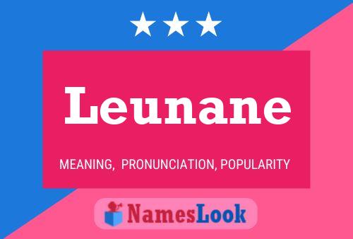 Póster del nombre Leunane