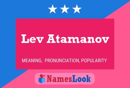 Póster del nombre Lev Atamanov